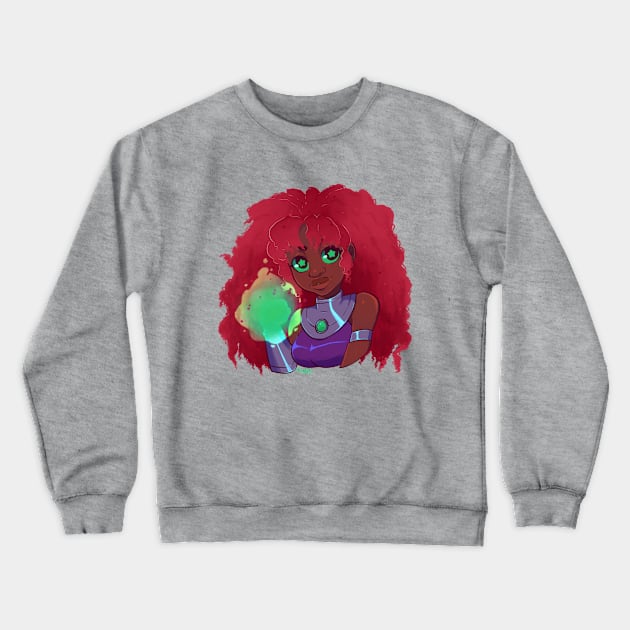 STARFIRE Crewneck Sweatshirt by Simkray